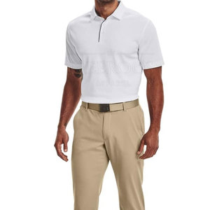 Polo de tennis personnalisé avec logo, tissu respirant, vêtements de sport athlétiques pour hommes, polo de tennis en coton de haute qualité - Product Image 3