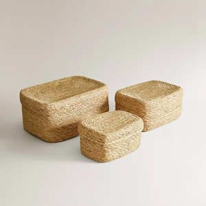 Nueva colección de cestas de almacenamiento de mimbre marino fabricadas en Vietnam con colores OEM ODM, al mejor precio, tendencia en oferta. - Product Image 6