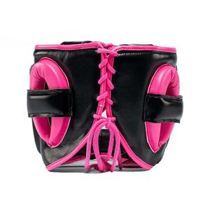 Conjunto de Sparring de Boxeo Personalizado en Negro y Rosa, Equipo de Combate Hecho a Medida, Cuero Vacuno Genuino de Alta Calidad - Product Image 4