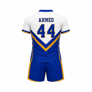 Ensemble d'uniformes d'équipe de rugby d'élite avec maillot et short personnalisés, vêtements de sport durables pour l'entraînement et les jours de match - Product Image 2