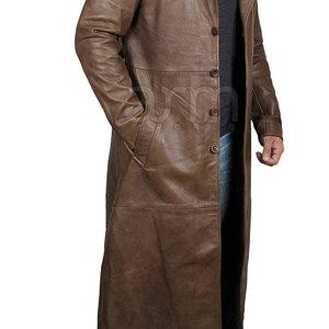 Abrigo de Cuero para Hombre, Diseño 2026, Personalizado, de Alta Calidad, Abrigo Largo de Invierno, Precio al por Mayor - Product Image 5