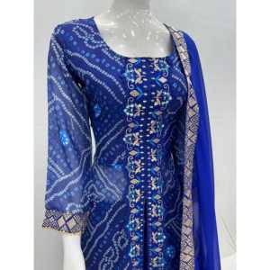 Ensemble haut à coupe fantaisie avec costume plazzo pour femmes de créateur pour occasions spéciales - Product Image 4