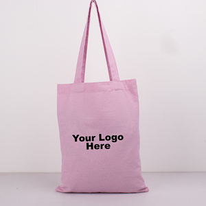 Bolsas de Tela de Algodón Lisas Hechas a Mano al por Mayor, Fabricante OEM, Impresión de Logotipo Personalizado, Bolsas de Compras de Lona, Regalo Ecológico, Bolso de Mano - Product Image 4