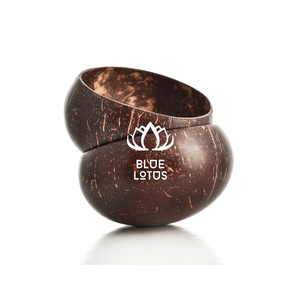 Bol en Coque de Noix de Coco de Qualité Supérieure – Vaisselle Écologique Réutilisable pour Servir Snacks et Desserts – Idéal pour Cafés et Boutiques - Product Image 1