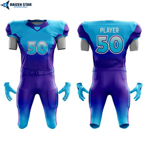 Uniforme de Fútbol Americano, Jersey de Compresión, Pantalones, Conjunto de Entrenamiento, Uniforme de Fútbol Americano, Jersey de Práctica sin Mangas, Conjunto de Equipo - Product Image 3