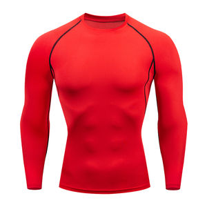 Camiseta Deportiva de Compresión de Manga Larga de Secado Rápido para Hombre, para Gimnasio, Fitness y Running - Product Image 4