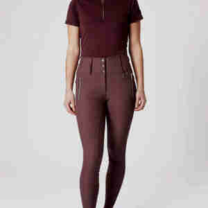 Pantalon d'équitation extensible 4 directions de haute qualité, leggings, collants, vêtements d'équitation en tissu technique au toucher doux - Product Image 6