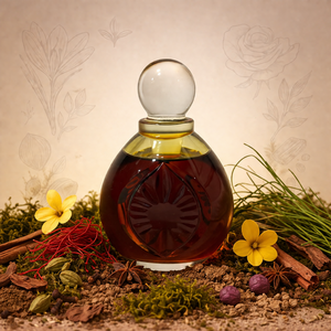 Majmua Niyamat Attar <b>Oil</b> 100% Pure Steam Distilled Herbal & Woody Aromatherapy Natural Organic Sandalwood Long-Lasting Fragrance - Product Image 4