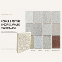 Peinture en pierre naturelle à texture granitique rugueuse avec correspondance de couleur personnalisée pour les projets de murs extérieurs résidentiels et commerciaux