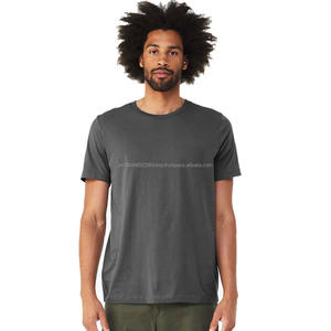 T-shirts pour hommes à col rond 100% coton peigné léger - Product Image 4