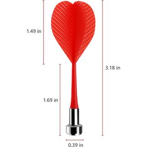 Freccette Magnetiche di Ricambio per Bersaglio, Set di Freccette Magnetiche in Plastica per Gioco di Tiro al Bersaglio - Product Image 3