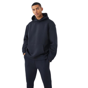 Conjunto Deportivo de Invierno con Capucha, 100% Algodón, Cómodo para Uso Diario, Elegante para Uso Casual y al Aire Libre - Product Image 4