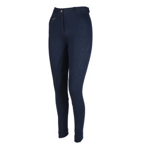 Pantalones de equitación OEM para mujer, Jodhpur y Breeches, personalizados, de cintura alta, elásticos, con asiento completo, fabricante de marca privada - Product Image 5