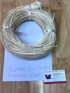 Peau de rotin longue |   Bandes de rotin 2–5,5 m | Fournisseur Vietnamien |   Sacs en PP de 25 kg/50 kg emballés en vrac - Product Image 2