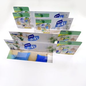 ป้ายโฆษณาติดชั้นวางสินค้า PVC พิมพ์ลายตามสั่ง สำหรับโปรโมชั่นขายปลีก ป้ายราคาซุปเปอร์มาร์เก็ต - Product Image 2