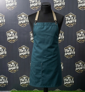Professional Cooking Apron for Chefs Bakers Housekeeping Staff with Pen Pocket Utility <b>Denim</b> <b>Material</b> BBQ Kitchen Aprons - Product Image 2
