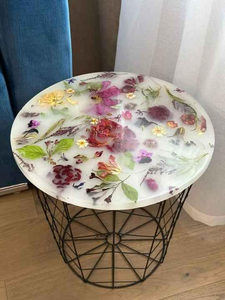 Mesas de Comedor Plegables Modernas Hechas a Mano de Bambú y Resina, Impermeables, con Color Personalizado para Uso en el Hogar y Hoteles, Decoración del Hogar - Product Image 2