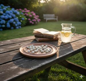 Jeu de solitaire en bois avec marbres |   Plateau Premium Brainvita |   Jeu pour le développement de l'esprit et l'amélioration des compétences des enfants |   Cadeau artisanal unique - Product Image 5