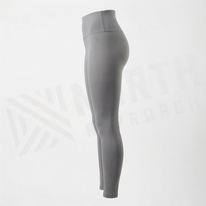 High Waisted Fashion Style Gym Workout Womens Leggings Top Quality Breathable OEM Fitness Active Wear Sports Tights - Product Image 3