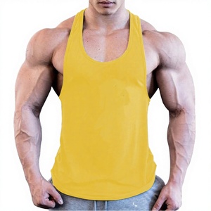 Custom Logo Size Color <b>Mens</b> Breathable Knitted Casual Tank Tops 100% Cotton Fitness Sportswear Sleeveless <b>Singlet</b> - Product Image 1