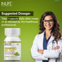 Cápsulas Blandas de Extracto Estandarizado de Ginkgo Biloba, 60 Cápsulas, a Base de Hierbas, para Adultos, Hombres y Mujeres, Marca Privada OEM, Certificado GMP, Sin Gluten
