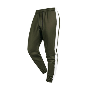 Mego Industry Herren Grauer 2-Teiliger Trainingsanzug Set Kapuzenjacke mit Reißverschluss Knöchellange Jogginghose Farbblockierung Lässig Atmungsaktiv - Product Image 2