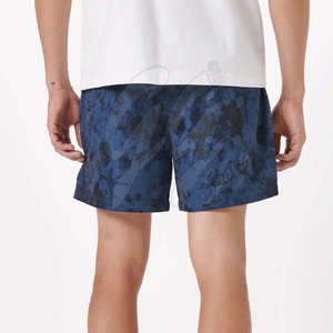 Nouveau short de bain pour homme en laine écologique à séchage rapide, tricoté, avec logo personnalisé, pour la plage, le surf, le sport décontracté et le mesh. - Product Image 3