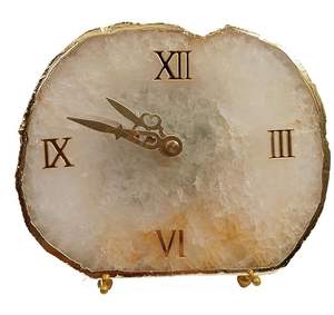 Reloj de Pared de Resina de Ágata Hecho a Mano de Lujo, Moderno, Impermeable, de Gran Tamaño, con Luz Nocturna, Decoración para el Hogar, Pascua, Boda, Jubilación, Ramadán - Product Image 1