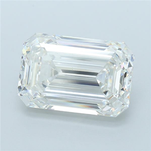 Diamant de laboratoire taille émeraude 10,02 carats, couleur G, clarté VS2, CVD, poli à la main pour la fabrication de bijoux, fiançailles et mariage - Product Image 4
