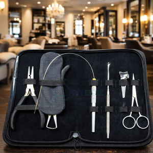 Kit Completo de Herramientas para Extensiones de Cabello de Acero Inoxidable con Pinzas para Uso Profesional, Ligero, OEM - Product Image 3