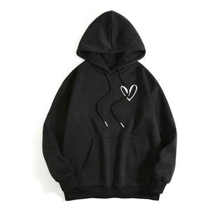 Lightweight Fleece Top Trendy Product New Arrival High Quality Slim Fit Best Service New Design Street Wear Printed <b>Women</b> <b>Hoodie</b> - Product Image 1