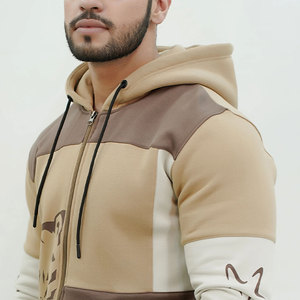 ชุดวอร์มมีฮู้ดสไตล์สตรีทแวร์สำหรับผู้ชาย พร้อมบริการออกแบบตามสั่ง คอลเลคชั่นฤดูหนาว บริการ OEM ผ้าฝ้าย 100% คุณภาพสูง - Product Image 4