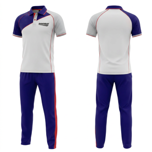 Custom <b>Cricket</b> Team Uniforms with Logo, Name & Number | Men Women Youth <b>Cricket</b> Wears Polo Shirt and Trouser Full Team - Product Image 6
