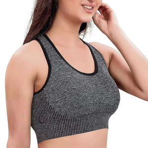2025 New Arrival High Quality Pakistani Made Women's Sports <b>Bra</b> Breathable High Support Eco-Friendly Spandex/Nylon Hot Sale Very - Product Image 3