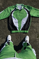 Conjunto Deportivo de Poliéster y Nailon 2026 con Logotipo Personalizado, Chaqueta Cortavientos de Dos Piezas, Pantalones Deportivos, Conjunto Cortavientos de Poliéster para Hombre