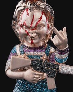 HUMERA JEWELS HP-96 Pendentif Hip Hop Iced Out en Argent 925 avec Moissanite, Breloque Personnalisée Unisexe pour Fêtes, Disponible en Ligne en Inde - Product Image 6