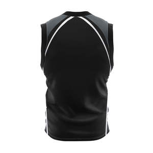Conjunto de Uniforme de Baloncesto Transpirable Personalizado, Kit Deportivo sin Mangas con Nombre del Equipo, Servicio OEM, Material de Poliéster - Product Image 2