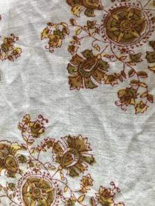 Tela de Algodón Estampada a Mano al por Mayor |   Textil Buta Floral Tradicional Indio - Product Image 3