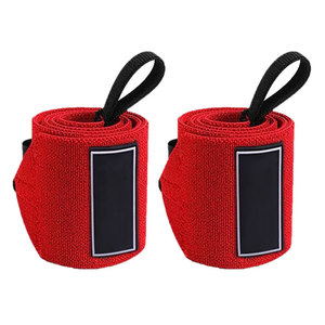 Hot Sale Compression Elastic Weightlifting Wrist <b>Wraps</b> Adjustable Bodybuilding Powerlifting Wrist <b>Wraps</b> - Product Image 1