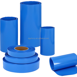 90mm venta al por mayor 16340 cubiertas de batería Termocontraible Pvc rollo de película retráctil envoltura termorretráctil para <span class=keywords><strong>18650</strong></span> accesorios de batería - Product Image 2