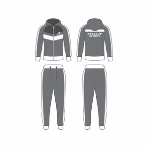 Survêtements de sport personnalisés de haute qualité pour hommes, survêtement zippé sur mesure, fabrication OEM, survêtement décontracté tendance - Product Image 6