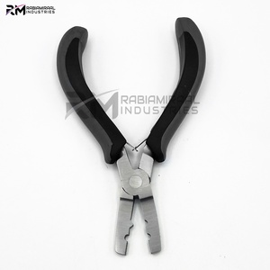 Pinza de Acero Inoxidable Plateada de la Mejor Calidad RMI, Modelo RMI-AS-P-0025, para Extensiones de Cabello - Product Image 3