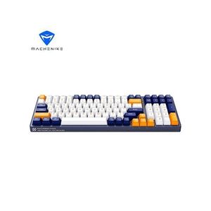Teclado para Juegos K600 Prussian Blue RGB, Tri-Modo, Intercambiable en Caliente, Teclas PBT FSA, Batería de 4000 mAh, 100 Teclas - Product Image 2