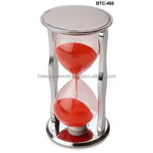 New Design antique metal base 120 minute Hourglass grade silica sand timer Hot Sale 2022