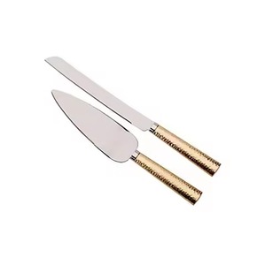 Contemporary Living Metal Cake Server Set Stainless Steel Cake Knife Spatula Serving <b>Tools</b> - Product Image 5