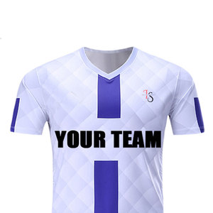 Nouvelle conception, uniforme de rugby de haute qualité, écologique, léger, respirant, séchage rapide, 100% polyester, ensembles pour hommes, vente en gros, pas cher - Product Image 4