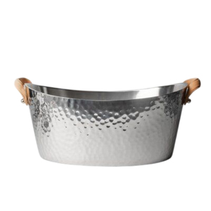 Finest Quality Stainless Steel Ice <b>Bucket</b> <b>With</b> <b>Lid</b> Gold Hammered Finish Ice Frozen Longer For Parties And Home Bar Use On Sale - Product Image 3