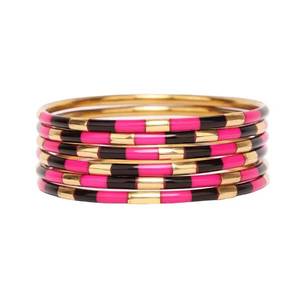 bulk resin brass bangles supplier custom logo resin brass bangles OEM resin brass <b>bracelet</b> manufacturer private label resin bang - Product Image 5
