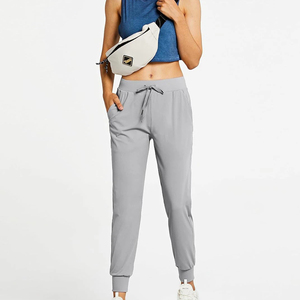 Pantalones de chándal casuales lisos con lavado ácido, último diseño, pantalones de chándal teñidos con lavado ácido para mujer - Product Image 5