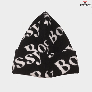 Customizable High Quality 3D Embroidery <b>Beanie</b> Hat 100% Cotton Breathable <b>Waterproof</b> Multi-Color Options Latest Design Plain - Product Image 4